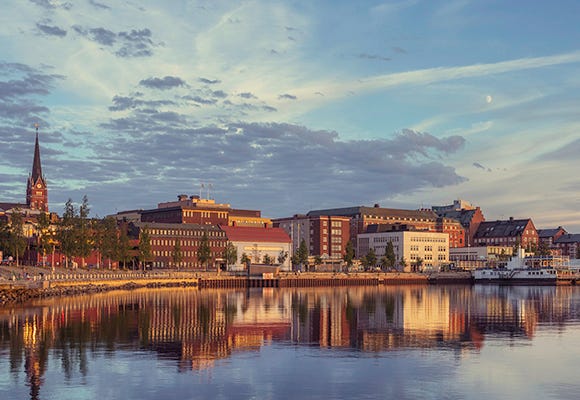 Foto på Luleå stad