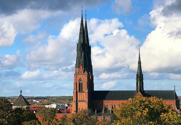 Bild på Uppsala Domkyrka